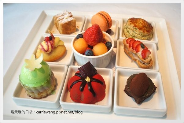 【台中下午茶】Hotel ONE。台中亞緻大飯店。46F頂餐廳九宮格下午茶 @飛天璇的口袋