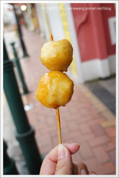 澳門氹仔｜官也街一日遊．大利來記豬扒飽．沙度娜木糠布甸．官也街．鉅記餅家．咀香園餅家．晃記餅家．好美味咖喱魚蛋．正斗咖喱大魚蛋 @飛天璇的口袋