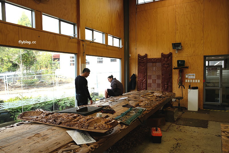 紐西蘭羅托魯瓦｜阿蒂普亞毛利文化園區 Te Puia．體驗紐西蘭毛利文化，品嚐地熱溫泉料理 @飛天璇的口袋