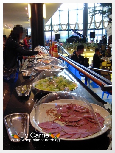 桂田中信酒店｜台南渡假式飯店，心巴黎餐廳早餐Buffet @飛天璇的口袋