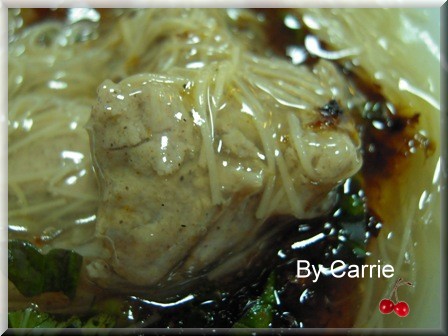 台中忠孝夜市美食｜正老牌麵線糊+正老牌臭豆腐+南台中肉員+真好味東山鴨頭監酥雞+忠孝潤餅 @飛天璇的口袋