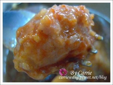 阿三肉圓｜榮獲多屆肉圓節冠軍的阿三肉圓，脆皮肉圓有特色，內餡干貝很奢華 @飛天璇的口袋