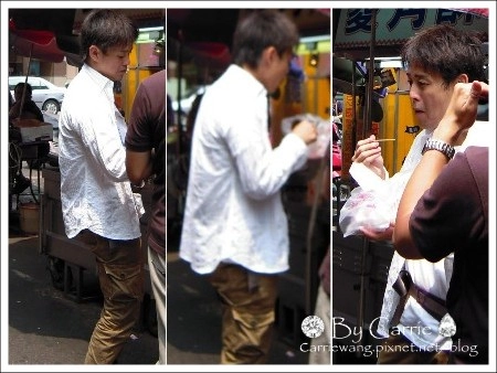 【豐原廟東小吃】菱角酥．巧遇大口吃遍台灣 @飛天璇的口袋