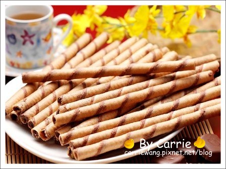 【板橋團購美食】得倫食品v.s哈皮捲心酥 @飛天璇的口袋