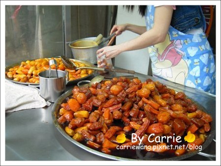 蕃薯市蜜地瓜x蕃薯市雞腳凍｜員林必吃小吃美食 @飛天璇的口袋