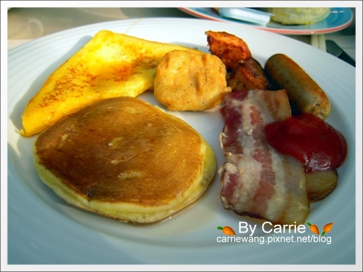 桂田中信酒店｜台南渡假式飯店，心巴黎餐廳早餐Buffet @飛天璇的口袋